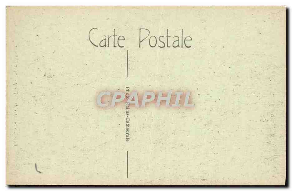 CPA Reims Interieur de St Remy Militaria — Rückseite