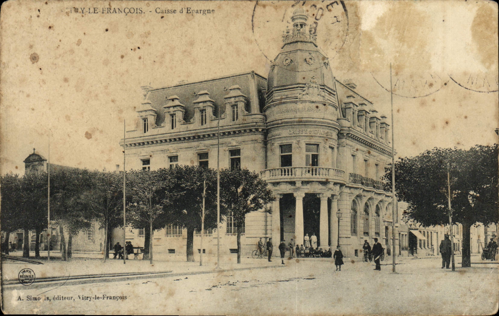 CPA Vitry le Francois Caisse d'Epargne 