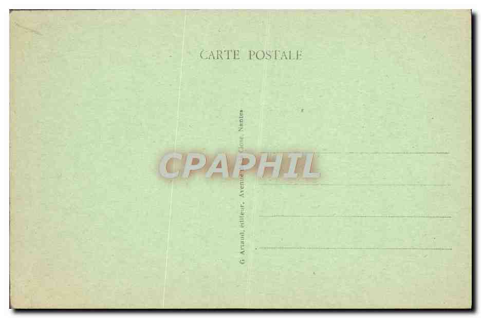 CPA Saint Anne D'Auray Maitre Autel de la Basilique — Verso
