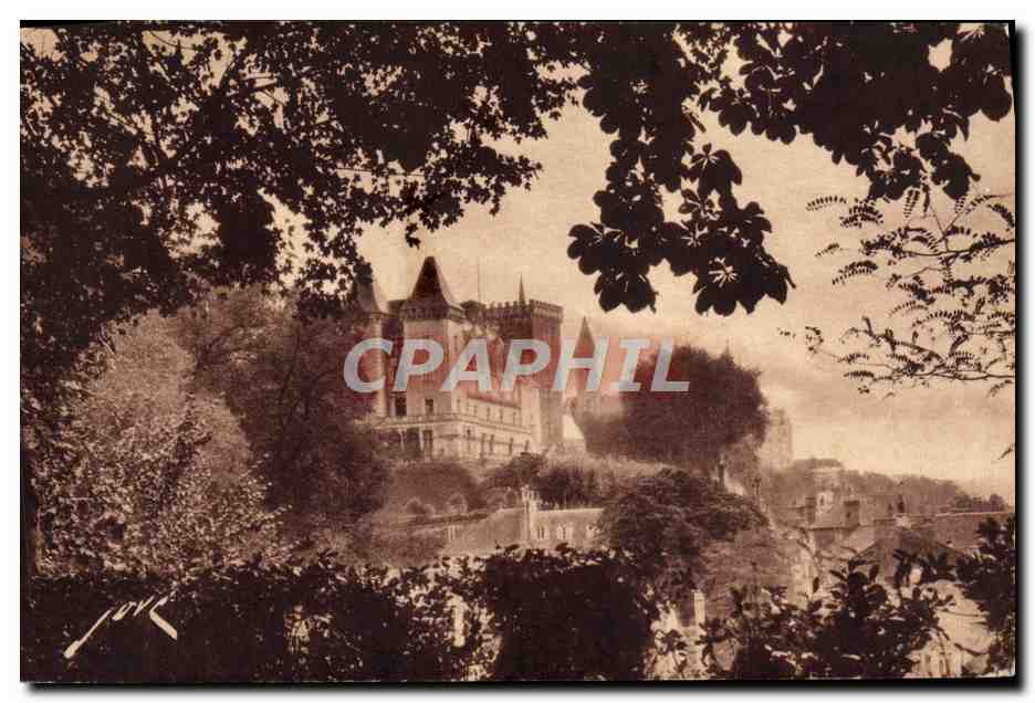 Le Château Henri IV vu du Parc National — Éditions JOVÉ, Pau (B.P.) — N° 20
