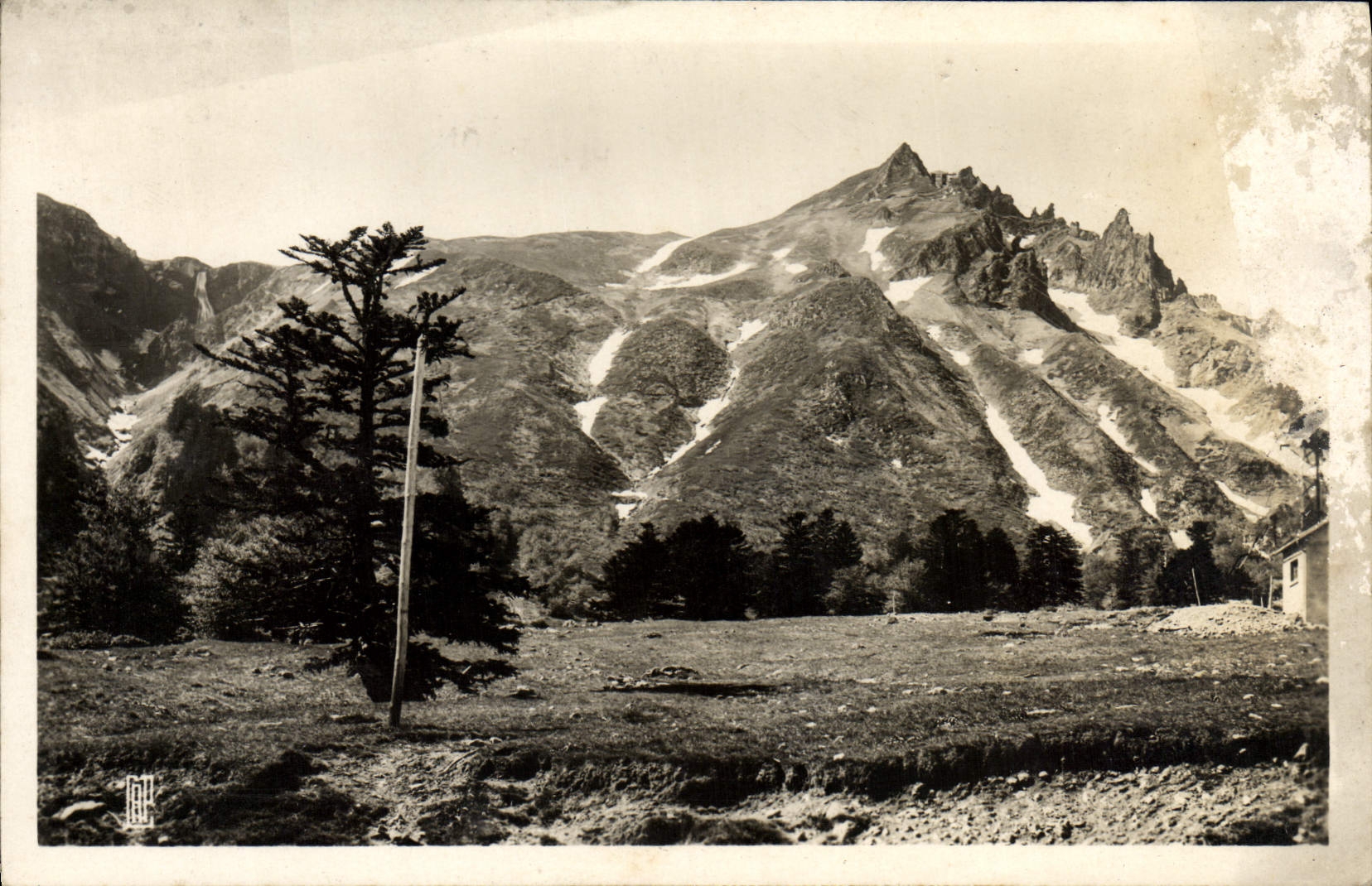 Tarjeta postal moderna El Monte Dore Sancy Las Aguillas del Diablo
