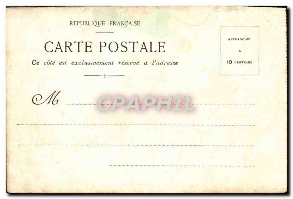 CPA Vue Du Casino Vichy — Verso