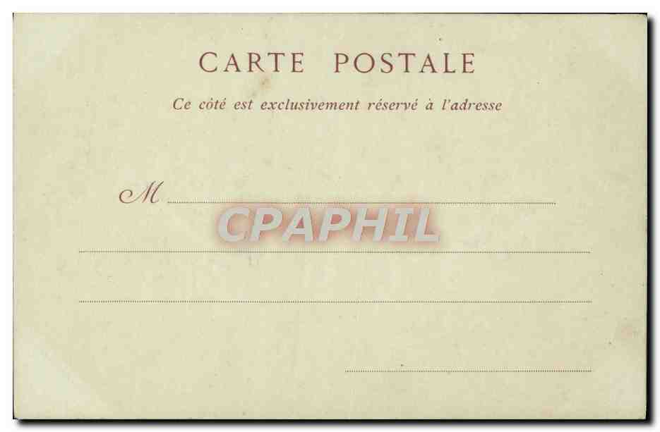 CPA Le Havre L'Hotel de Ville — Rückseite
