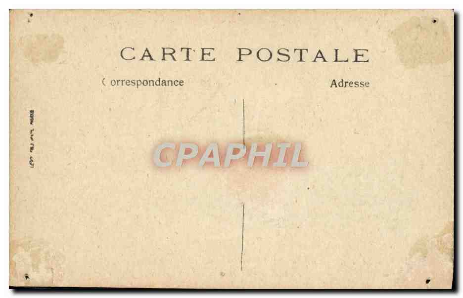 CPA Saint Nazaire Le Paquebot France de la Cie Generale Transatlantique Bateau — Achterkant