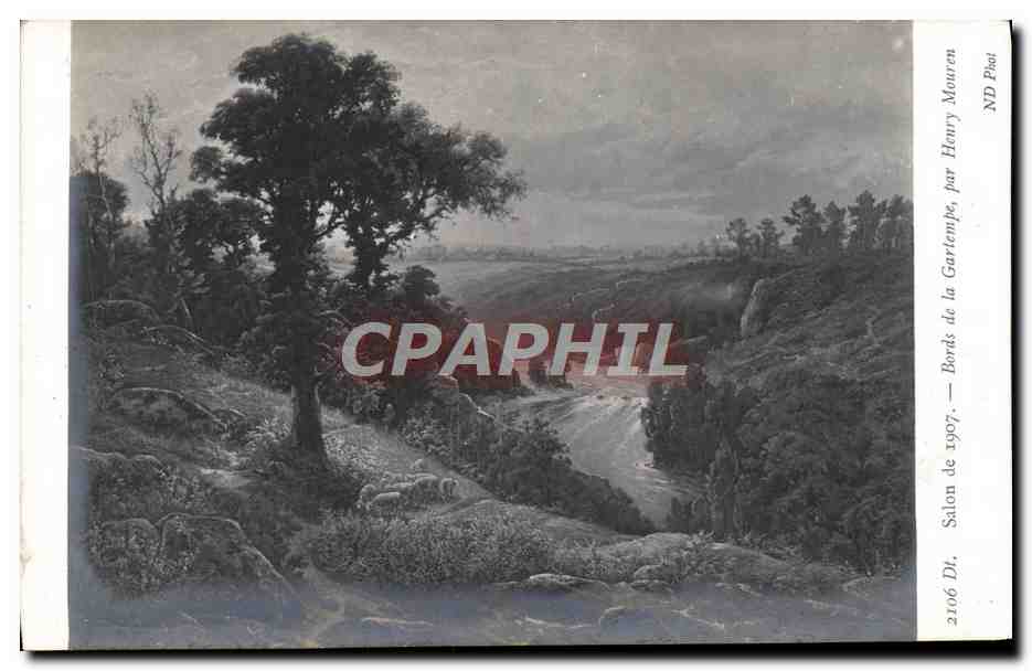 CPA Salon 1907 Bords de la Gartempe Par Henry Mouren