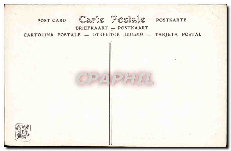CPA Salon 1912 Albert Charpentier L'orage — Verso