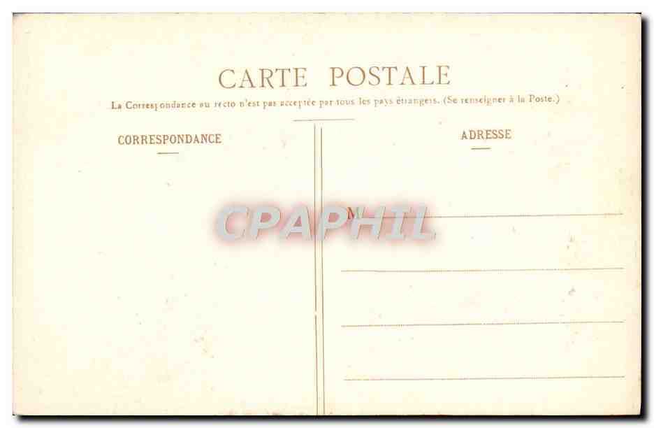 CPA Genod Les Adieux D'Un Soldat Musee de Lyon Militaria  — Verso
