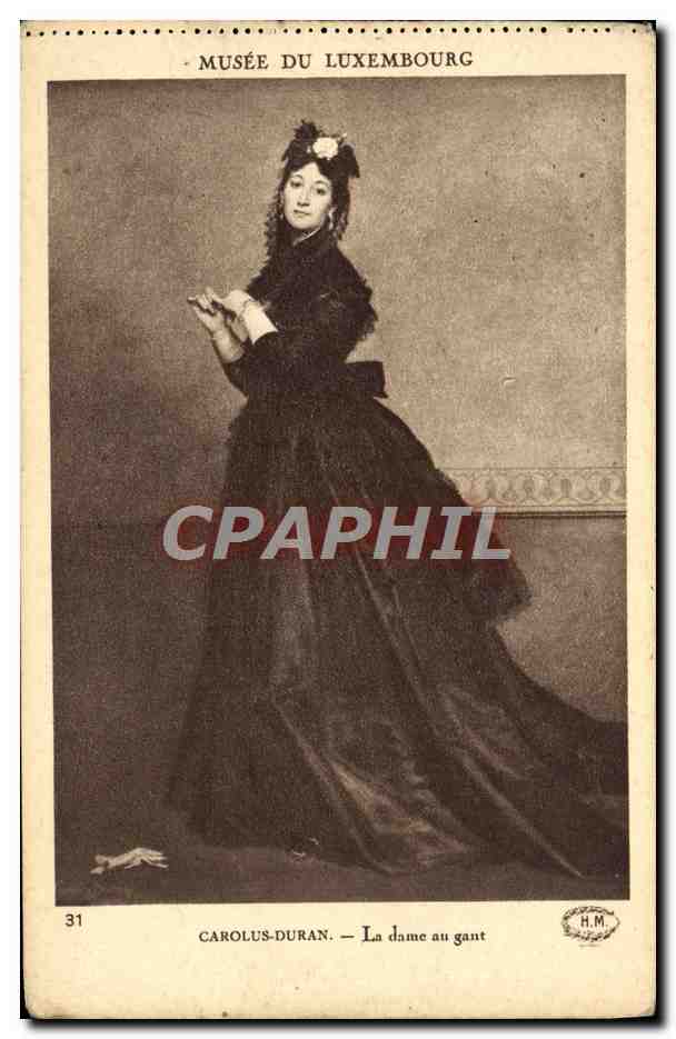 CPA Carolus Duran La Dame au Gant Musee du Luxembourgg