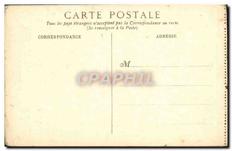 CPA Carolus Duran La Dame au Gant Musee du Luxembourgg — Verso