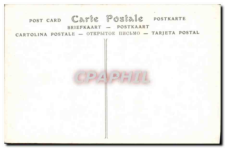 CPA Jean Francois Achard Au bord de l'abime  — Rückseite