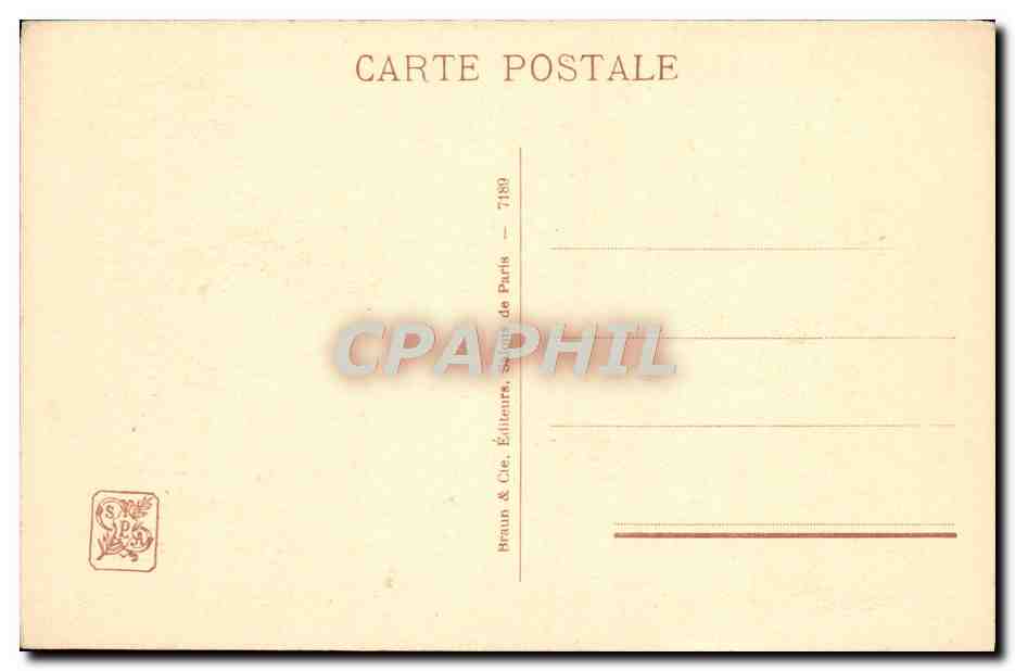 CPA Musee Au Bord De L'Eau Le Soir Osbert — Rückseite