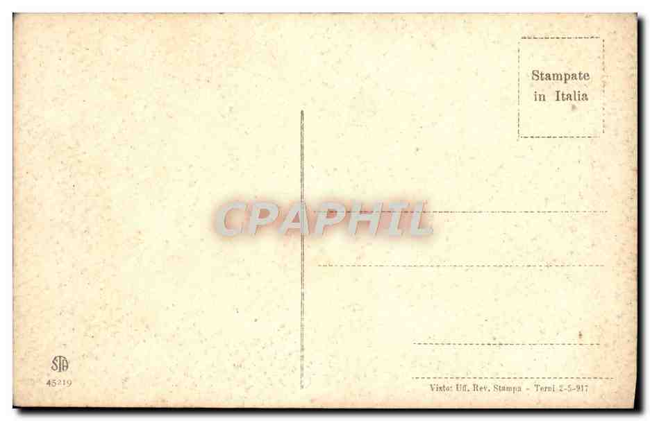 CPA Napoli Galleria Vonwiller Prof Morelli  — Rückseite