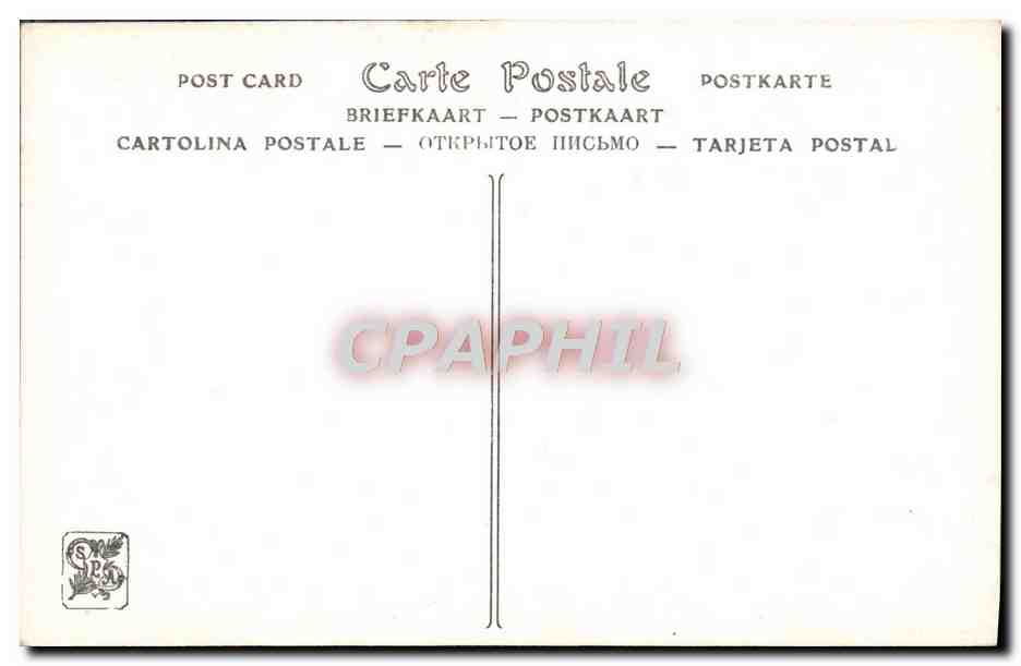 CPA Salon De 1912 Thomas Cartier Lionne en furie Lion — Rückseite