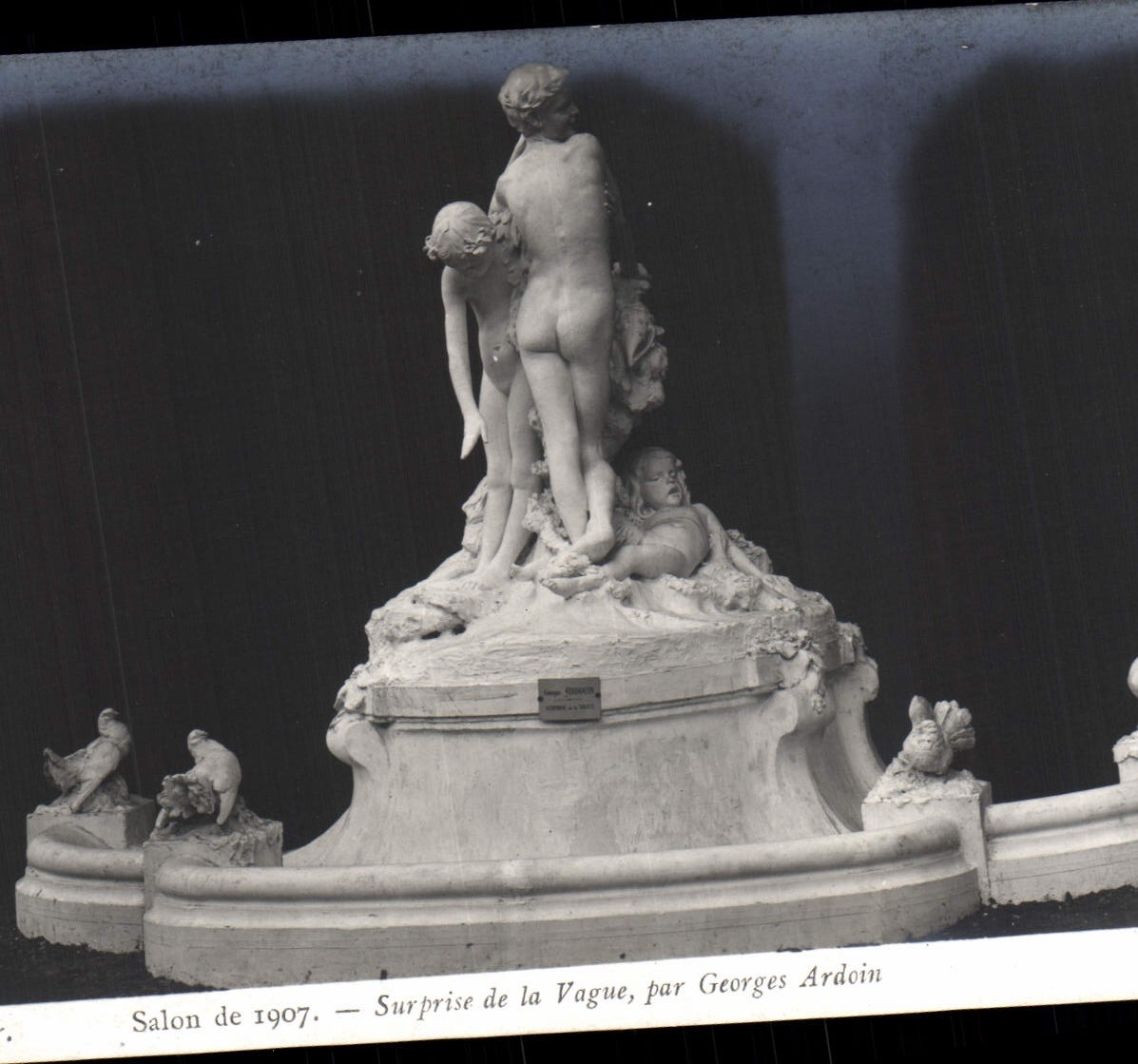 CPA Salon De 1907 Surprise De La Vague Par Georges Ardoin