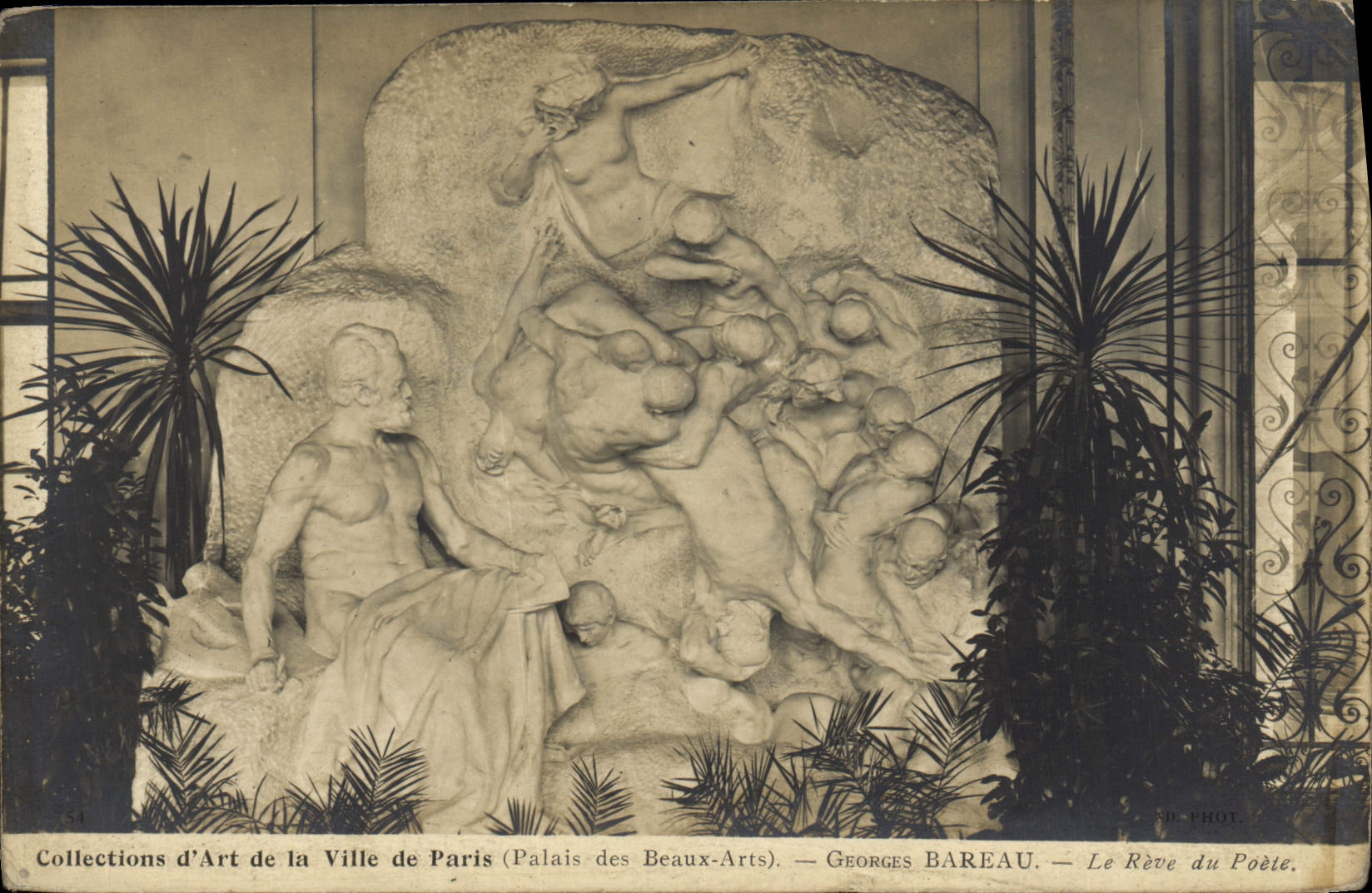 Le Rêve du Poète — Georges Bareau — Collections d'Art de la Ville de Paris (Palais des Beaux-Arts)