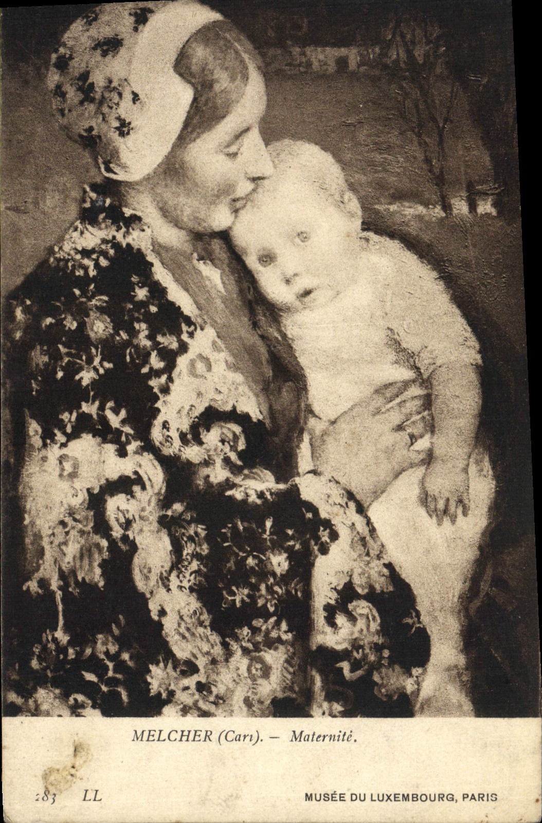 CPA Melcher Musee Du Luxembourg Paris