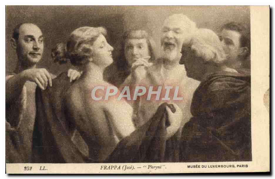 CPA Frappa Phryne Musee Du Luxembourg Paris