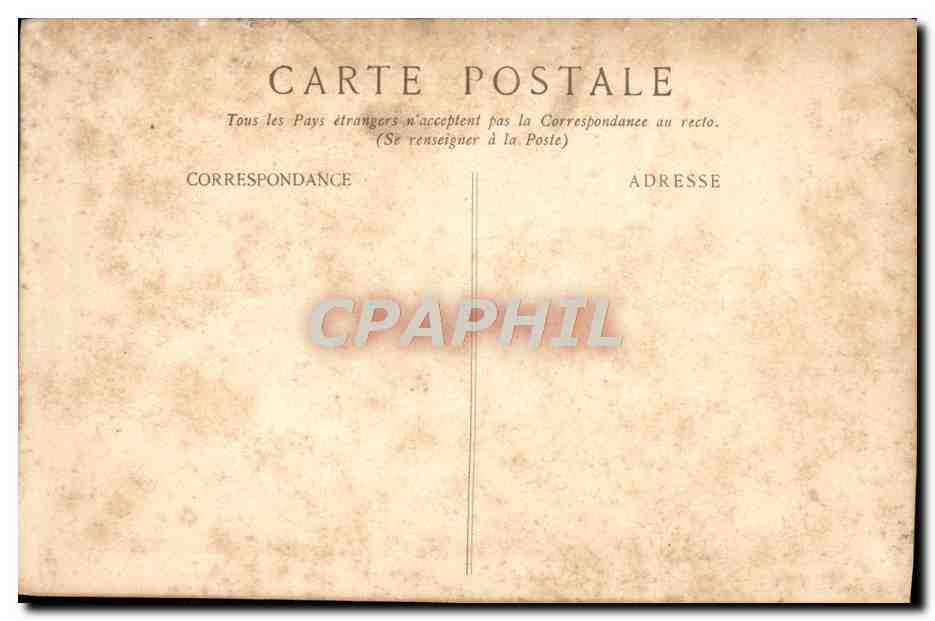 CPA Musee Du Louvre Watteau Embarquement Pour Cythere — Verso