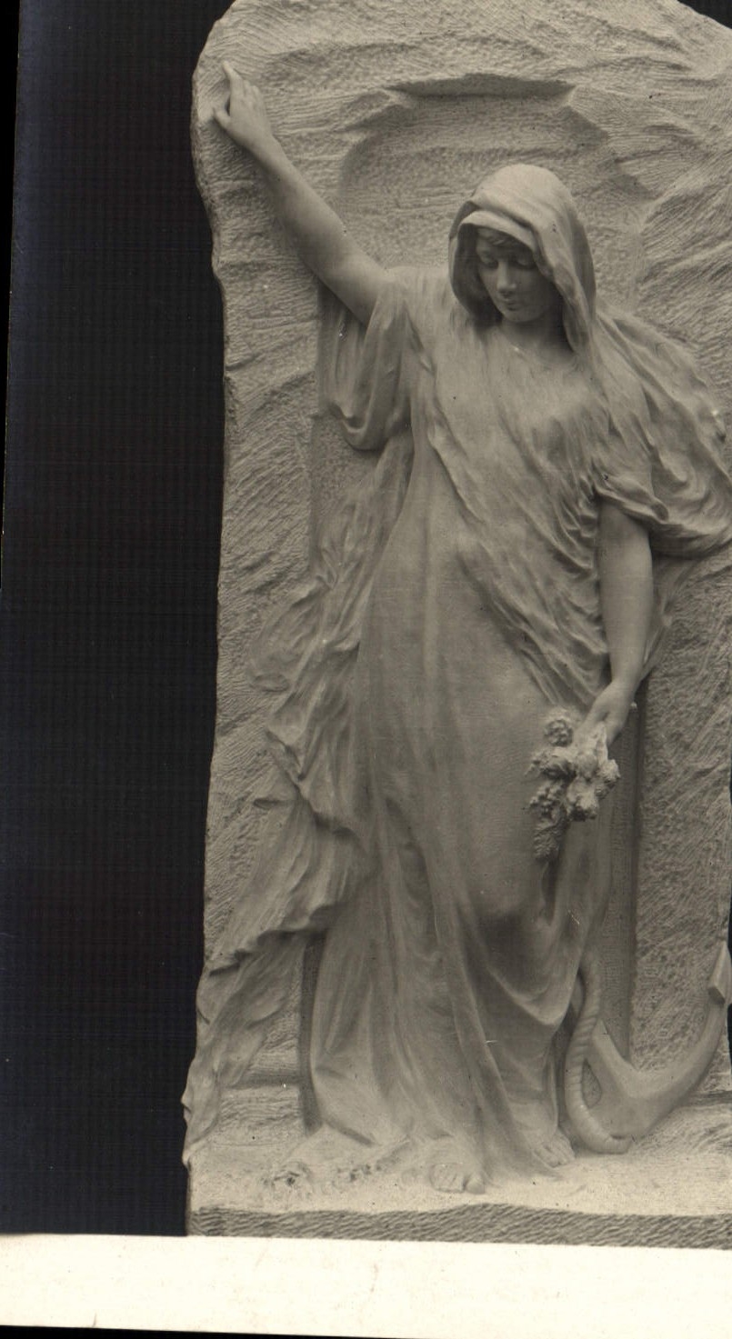 Statue de la Mort — Monument funéraire — Tournier-Victorien, Paris