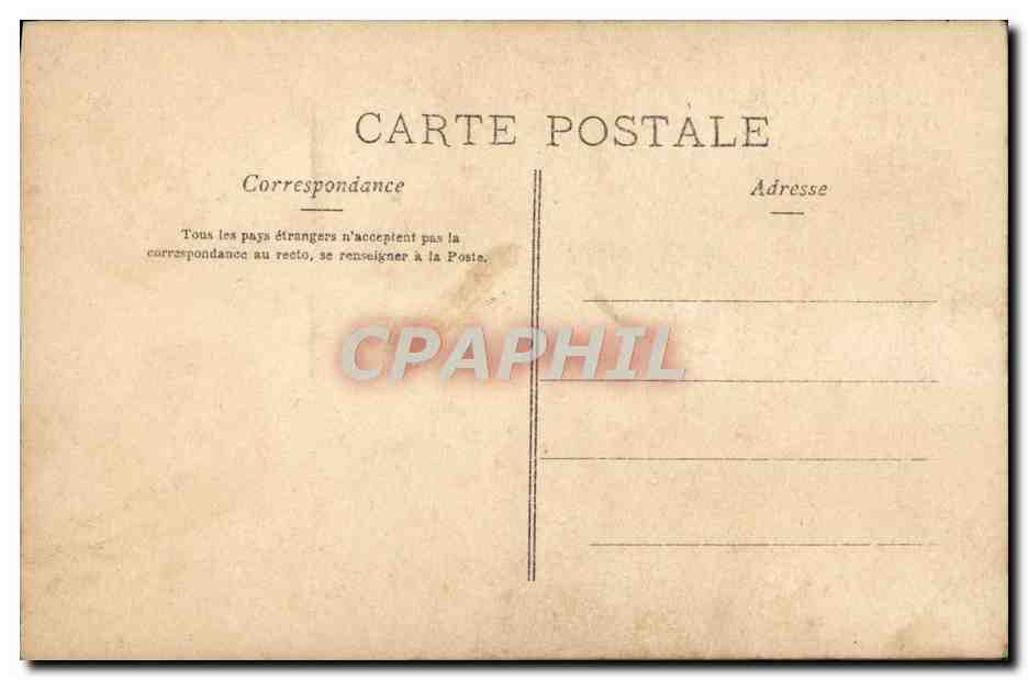 CPA Musee Du Luxembourg Mercie Le Souvenir — Verso