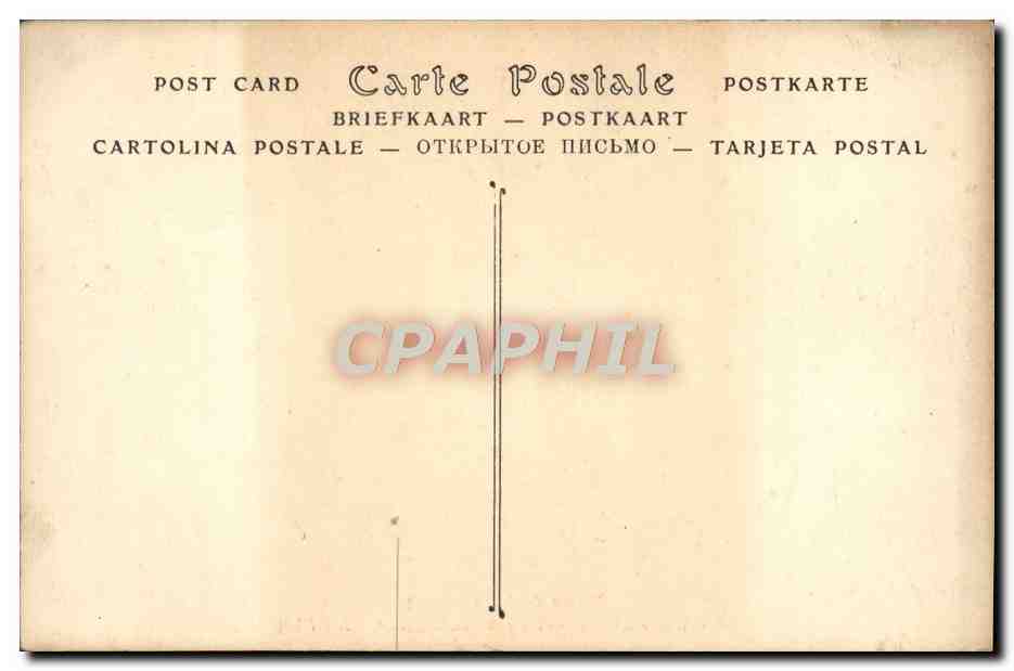 CPA Emile Adam La Fille Du Passeur — Verso