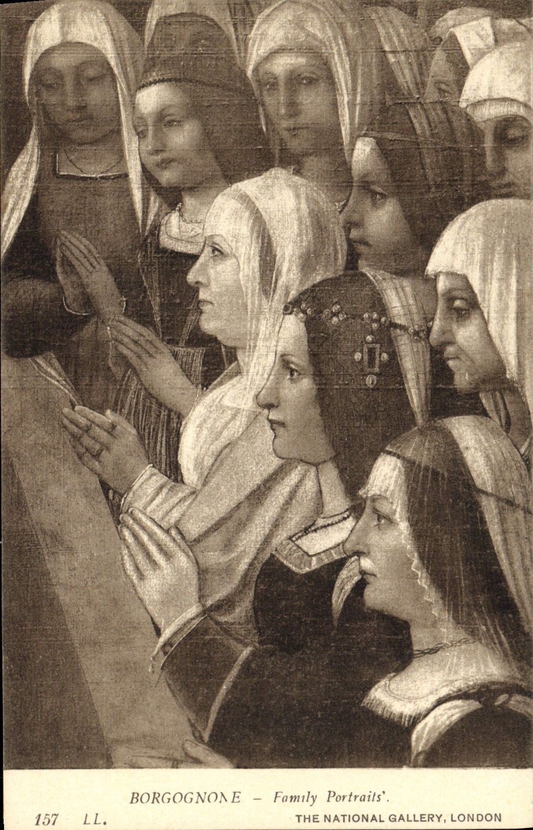 CPA Borbognone Family portraits The National Gallery London