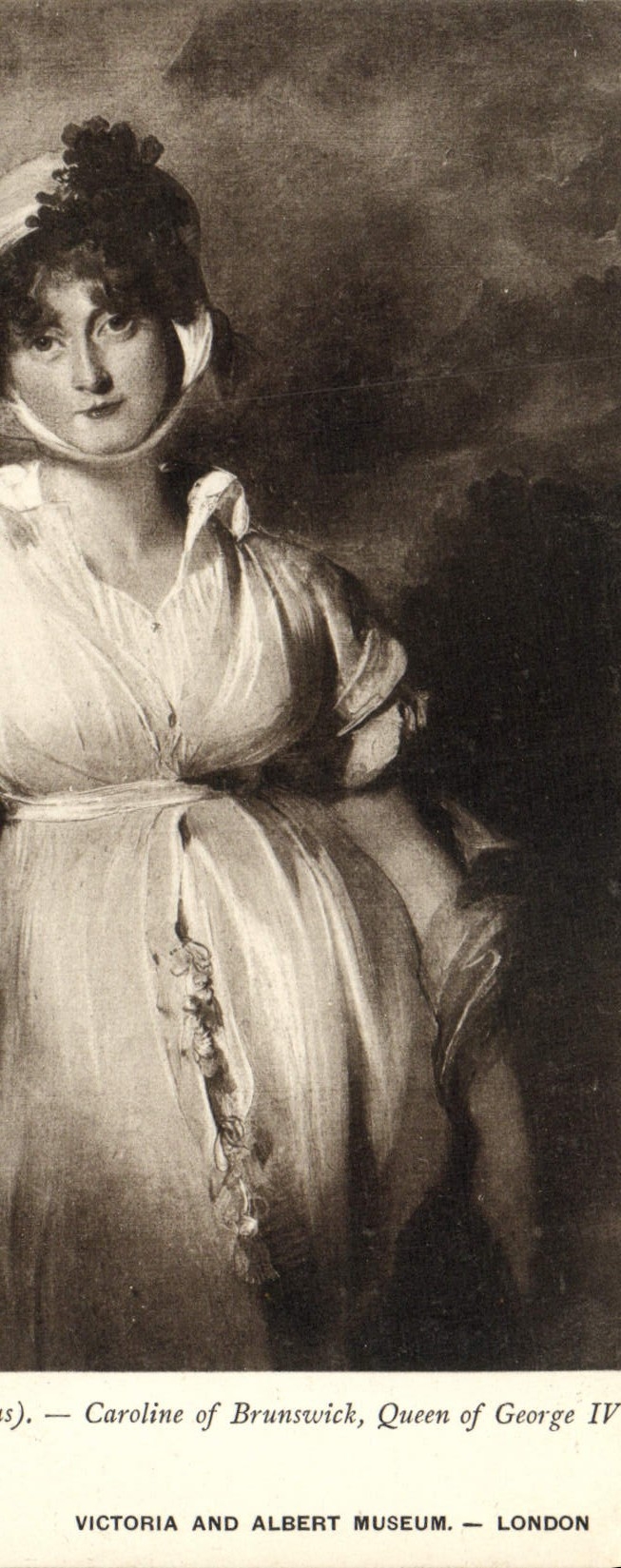 CPA Caroline Of Brunswick Queen Of George IV Victoria And Albert Museum London