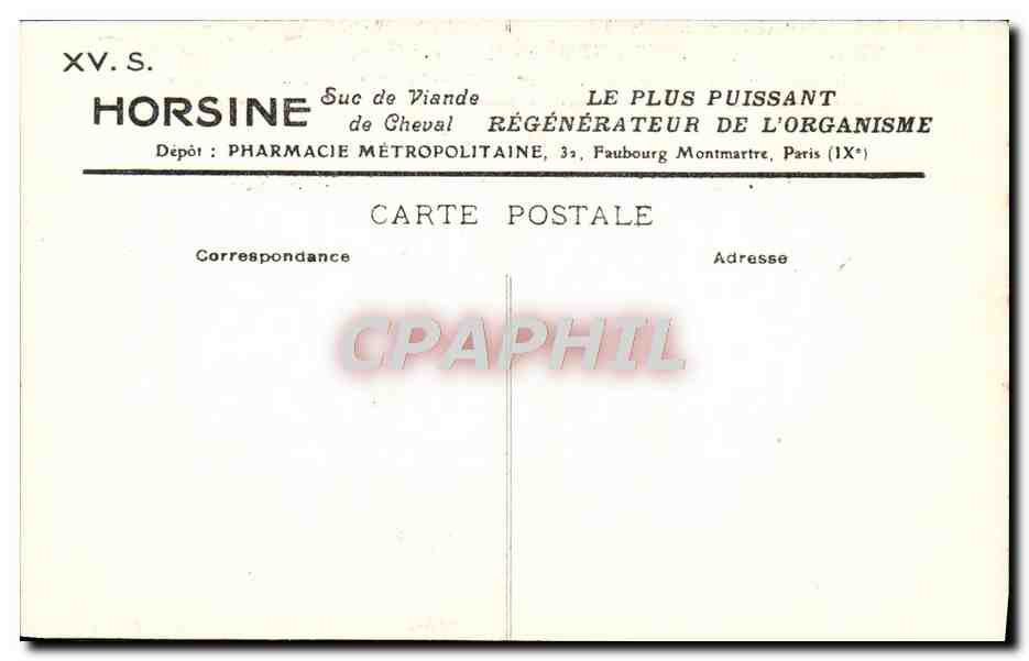 CPA Dedreux Dorey Moneey Duc De Conegliano Marechal De France Musee De Versailles — Rückseite