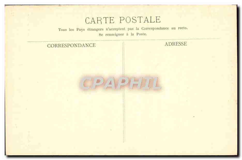 CPA Musee Du Louvre Tete De Vieillard — Verso
