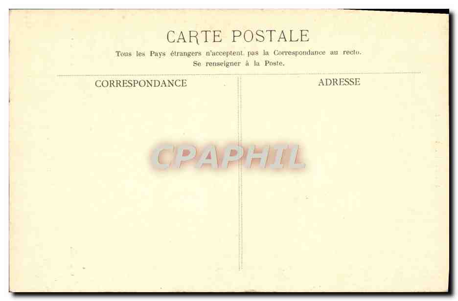 CPA Musee Du Louvre Buste De Vieillard — Verso