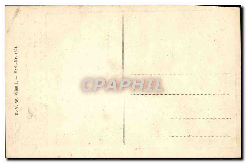 CPA Tinforetto Susanne Und Dle Belden Alten Kunsthlstor Staatsmuseum Wien — Verso