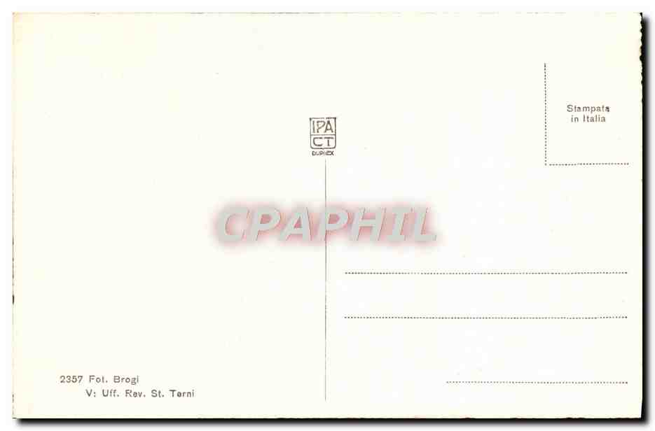 CPA Bellandi La Source — Verso