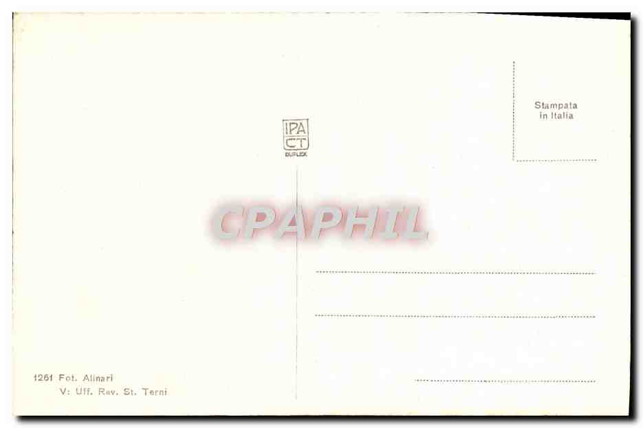 CPA Gerard Psyche recoit Le Premier baiser De Amour — Rückseite