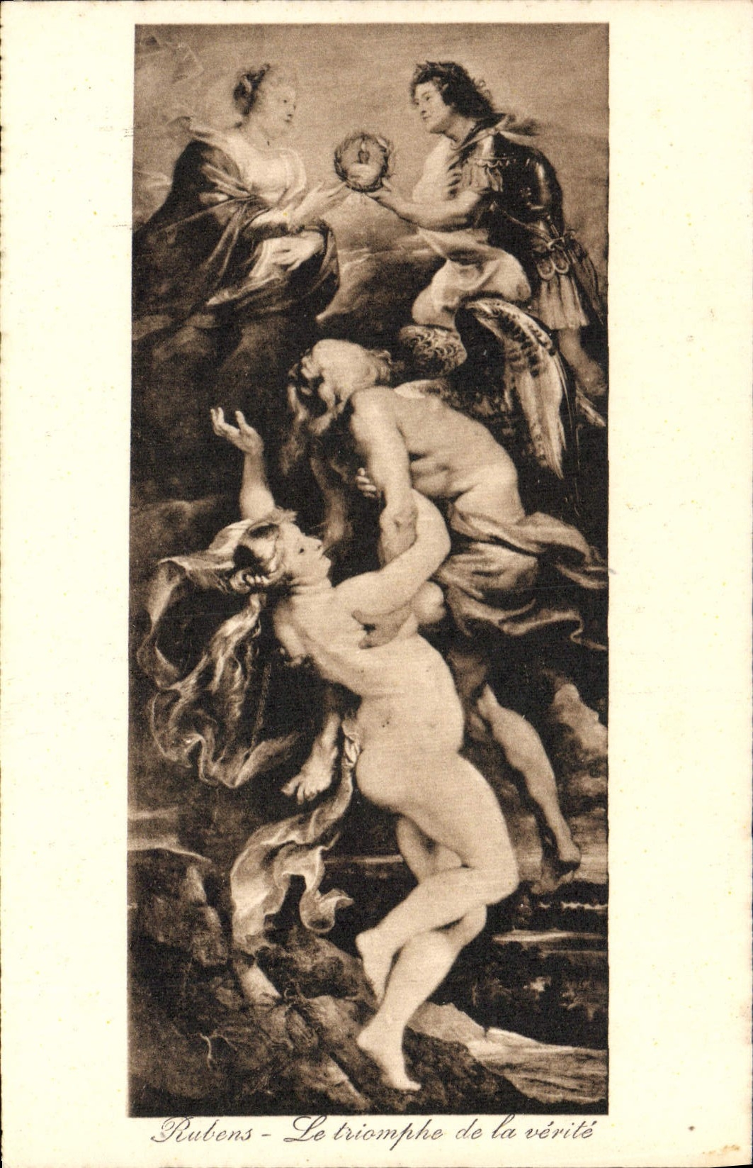 CPA Rubens Le triomphe De La Verite
