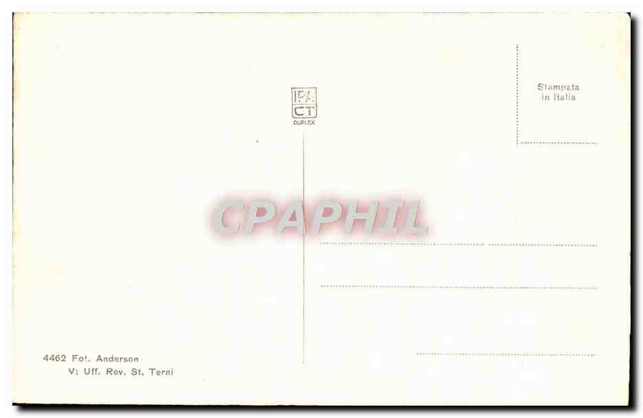 Vénus — reproduction d'une œuvre de Cixiano — éditeur Anderson, n° 4462 — Verso