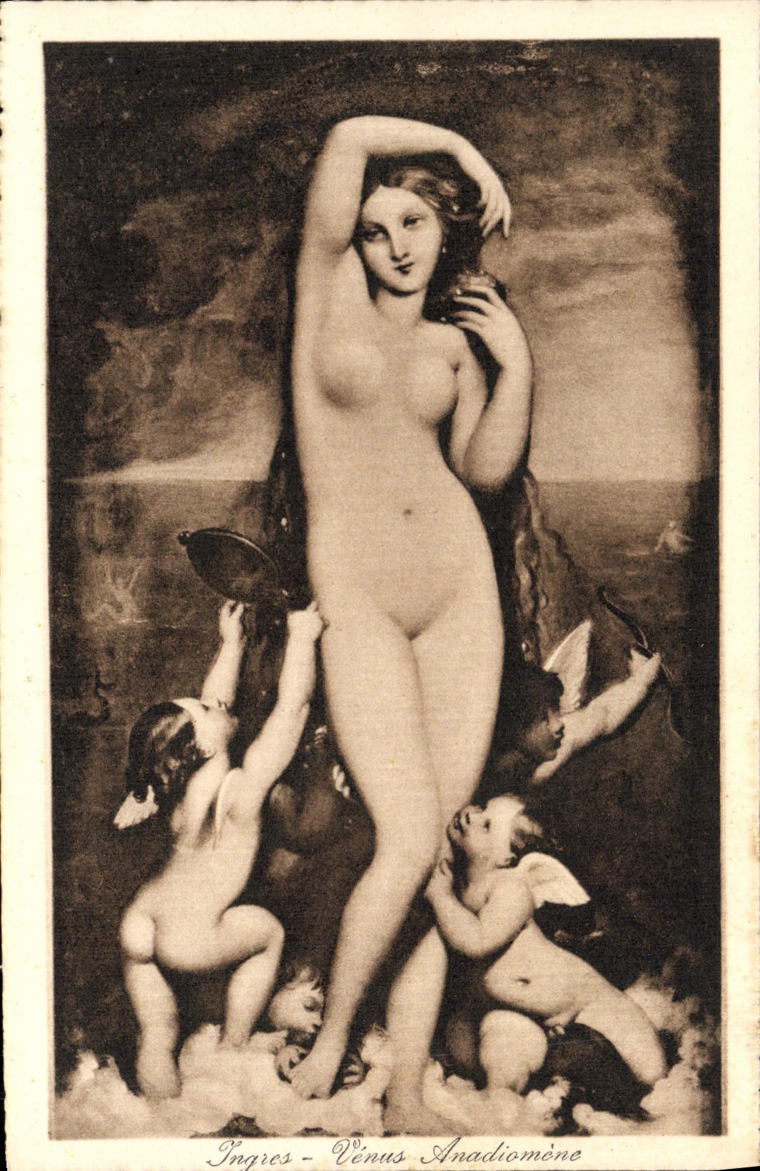 Vénus Anadiomène — Ingres — édition Allezari