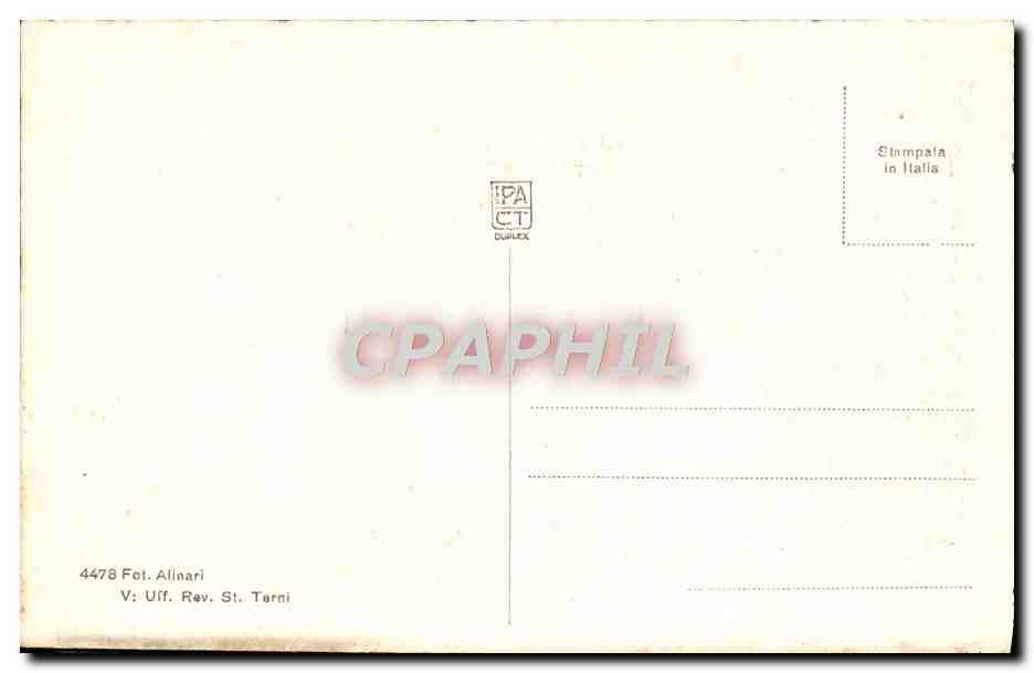 CPA Ussi Venus Et Cupidon Ange — Verso