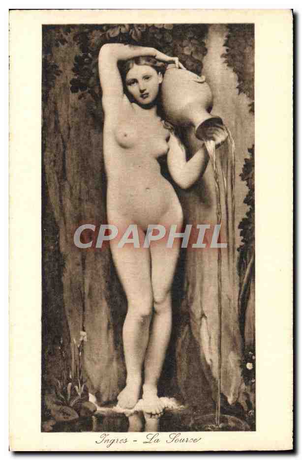 La Source — Ingres — édition Fot Alinari - Anverso