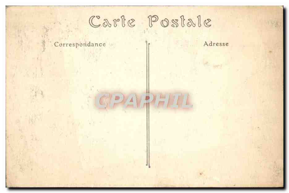CPA Honfleur Le Quai Sainte Catherine — Rückseite