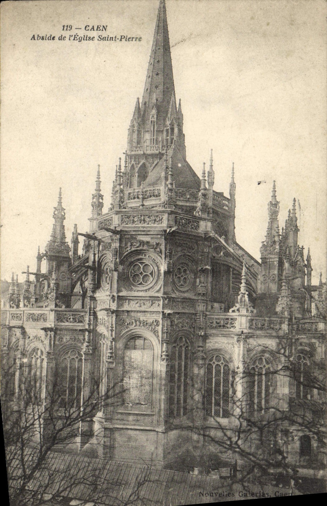 Apse of Saint-Pierre Church — Caen — Nouvelles Galeries, Caen, n°119