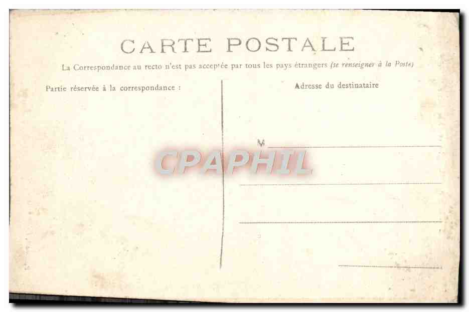 CPA Bressuire L'Eglise Et Place Notre Dame — Rückseite