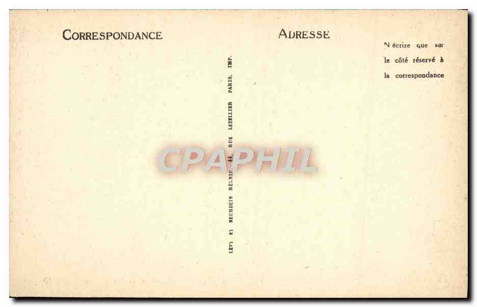 CPA Chateau De Compiegne Galerie Des Tapisseries Evanouissement D'Esther — Verso