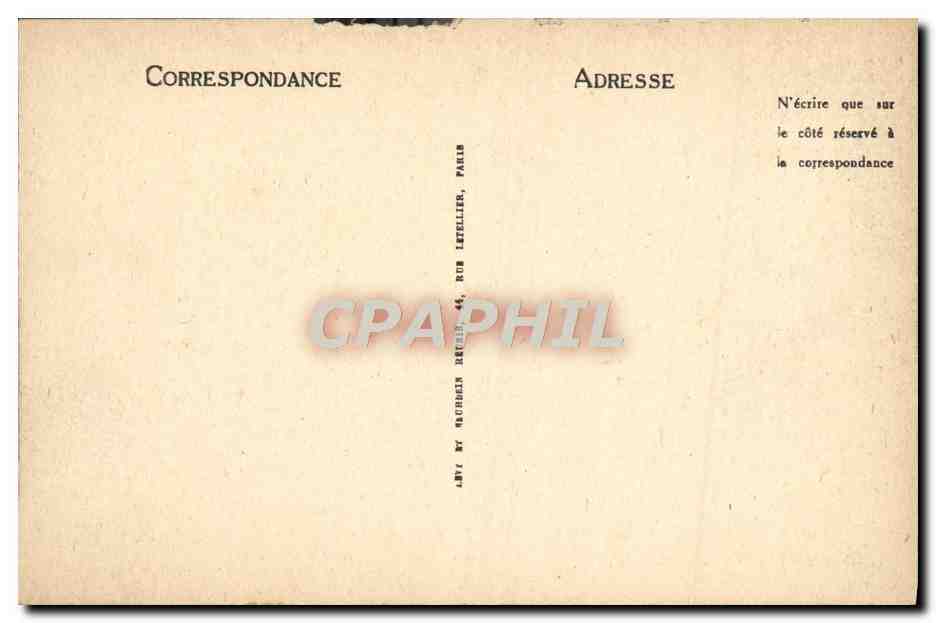 Compiègne - Le Château et les Terrasses - LL — Achterkant