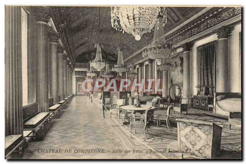 Château de Compiègne — Salle des Fêtes — Festival Room — LL — n°45