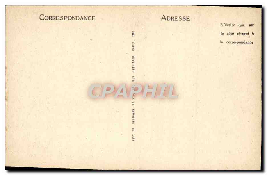 CPA Compiegne Le Chateau Salon Des Families  — Rückseite