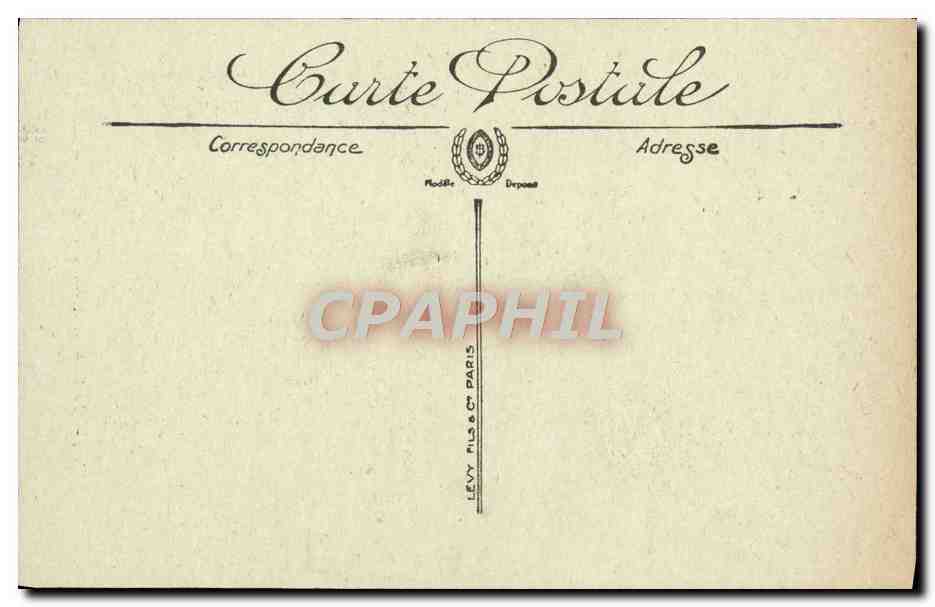 CPA Orleans La Cathedrale The Cathedrale — Verso