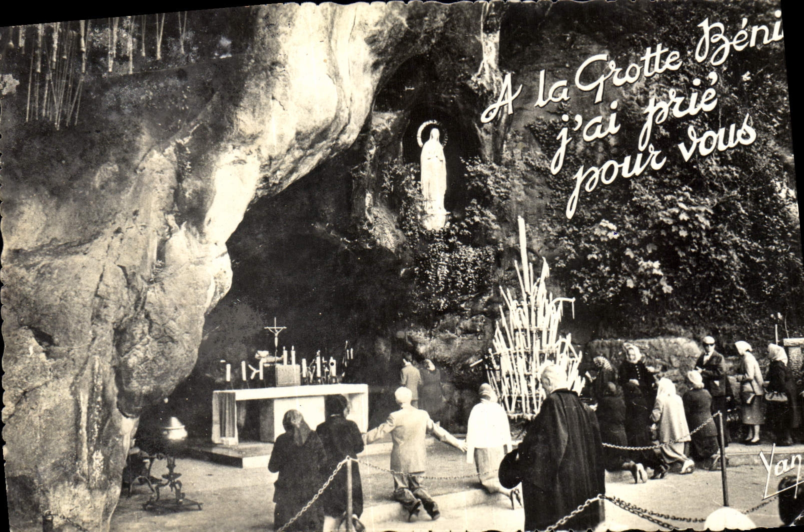 CPA Souvenir De Lourdes