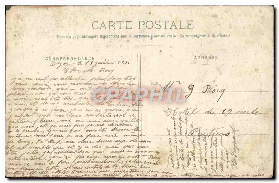 CPA La Bourgogne Hiatorique Dijon Ancien — Reverso
