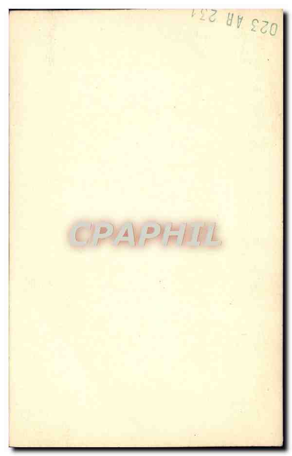 CARTE PHOTO Femme — Rückseite