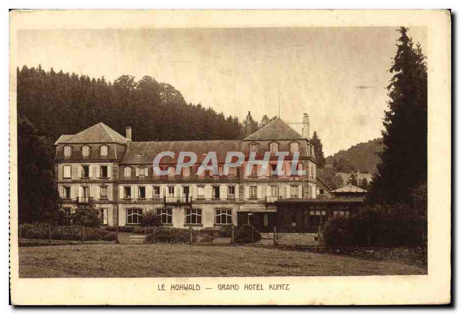 Le Hohwald — Grand Hôtel Kuntz — Braun & Cie, Dornach